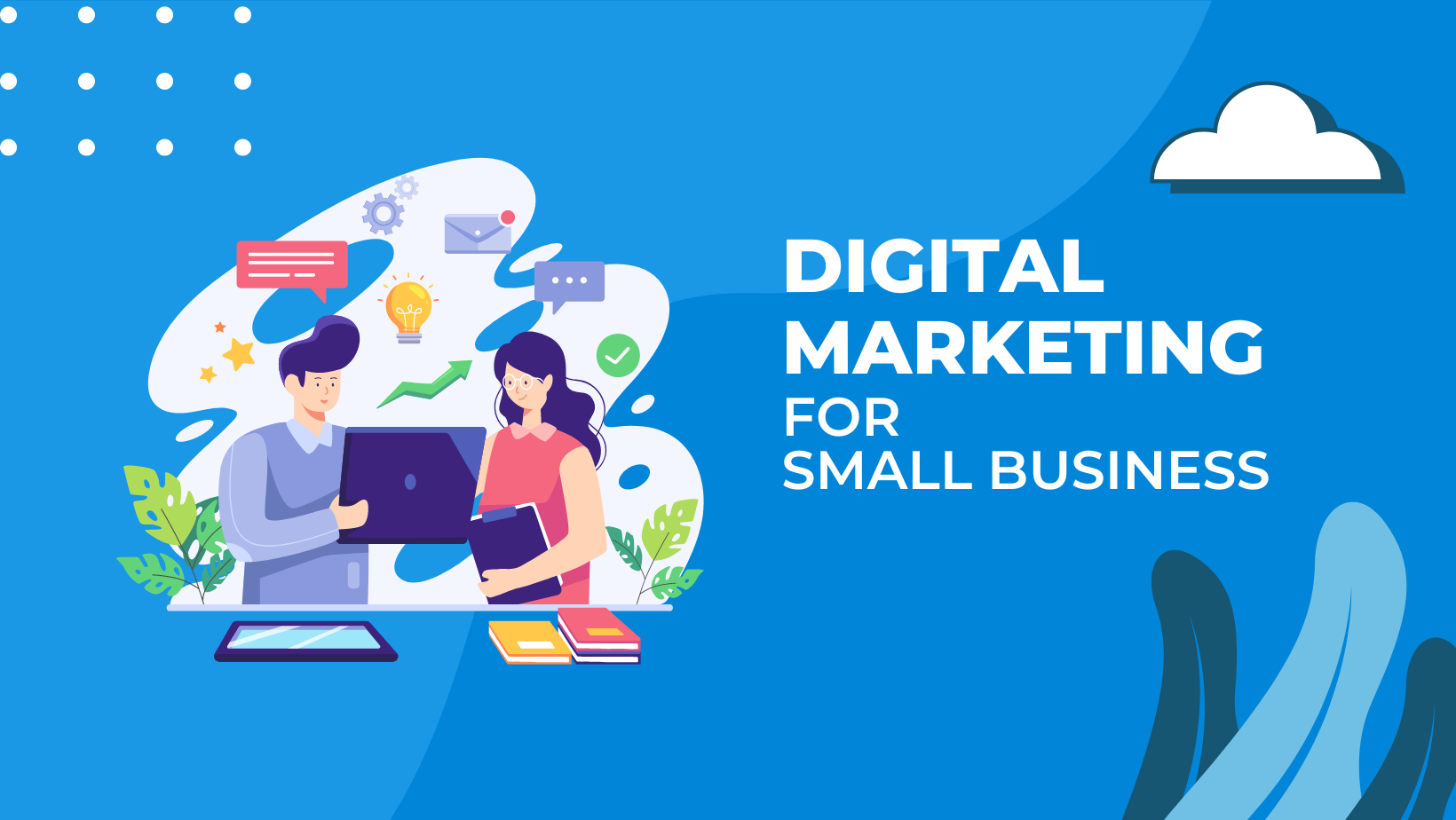 How can small businesses leverage digital marketing to compete with larger competitors?
